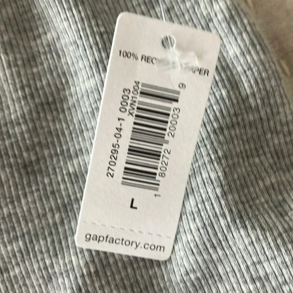 Gap Factory Ribbed Racerback Support Tank - Picture 3 of 5